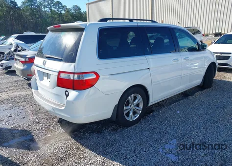 2007 Honda Odyssey Touring из США, поврежденный, VIN 5FNRL38807B031352